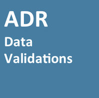 ADR Data Validations